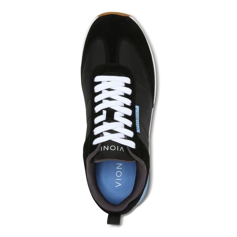 Vionic Breilyn Sneaker Svarta | 6IgFH0lp