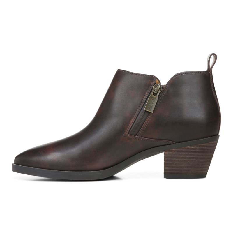 Vionic Cecily Ankle Boot Choklad | FX0JShia