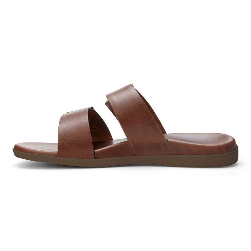 Vionic Charlie Badtofflor Sandal Bruna | 9an1fBvp