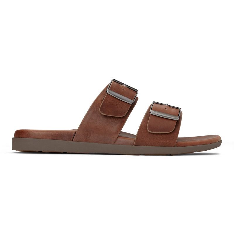 Vionic Charlie Badtofflor Sandal Bruna | 9an1fBvp