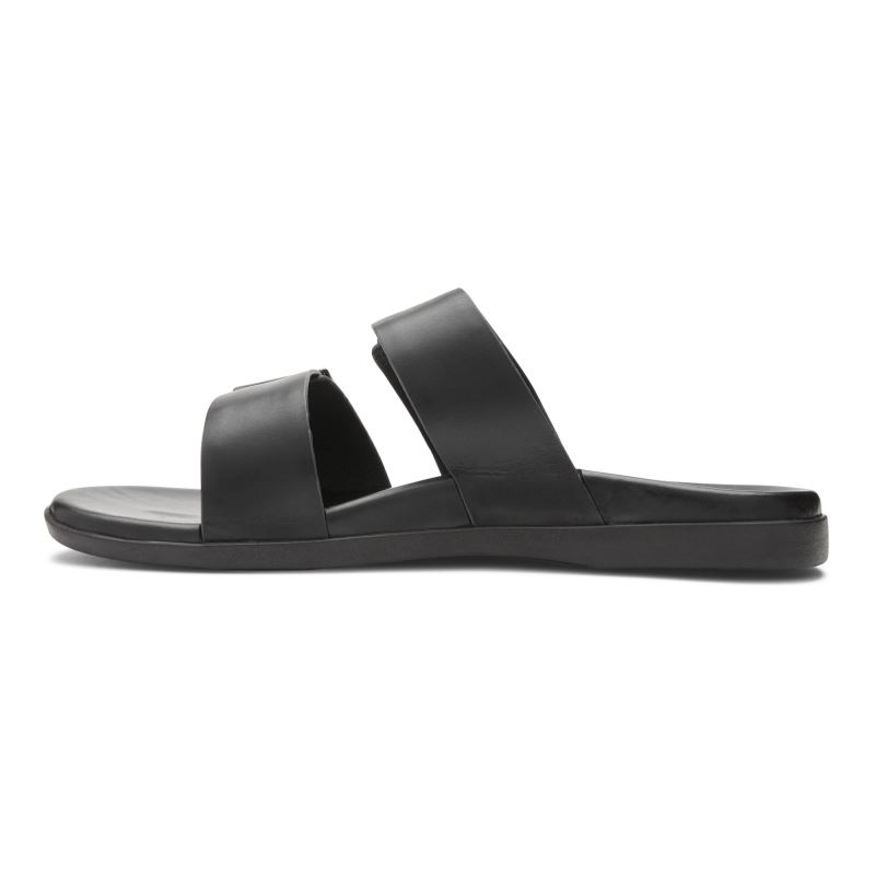 Vionic Charlie Badtofflor Sandal Svarta | P6UNGAFb