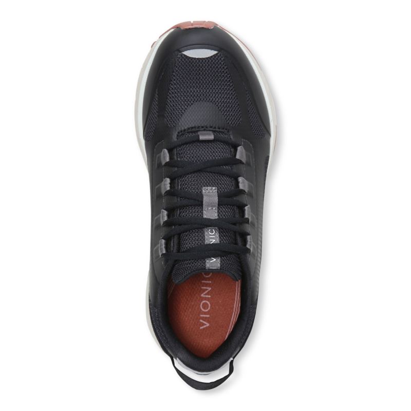 Vionic Edin Sneaker Svarta | ycTHjoRD