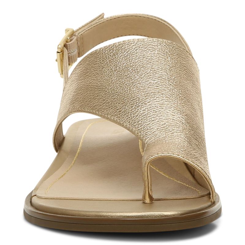 Vionic Ella Sandal Guld Metal | 9jIRHH9s