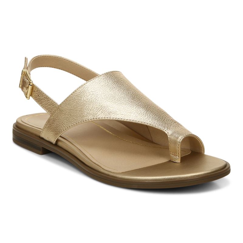 Vionic Ella Sandal Guld Metal | 9jIRHH9s