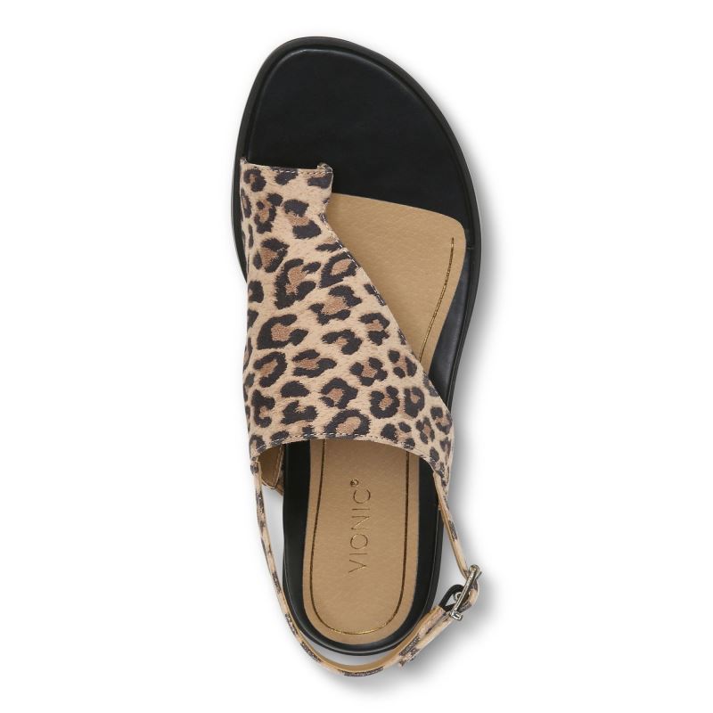 Vionic Ella Sandal Leopard | BhqycYMj