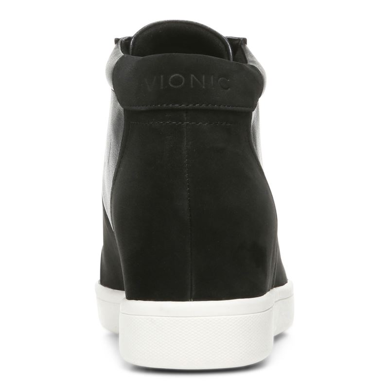 Vionic Emery High Top Svarta | 7ytCNKjV