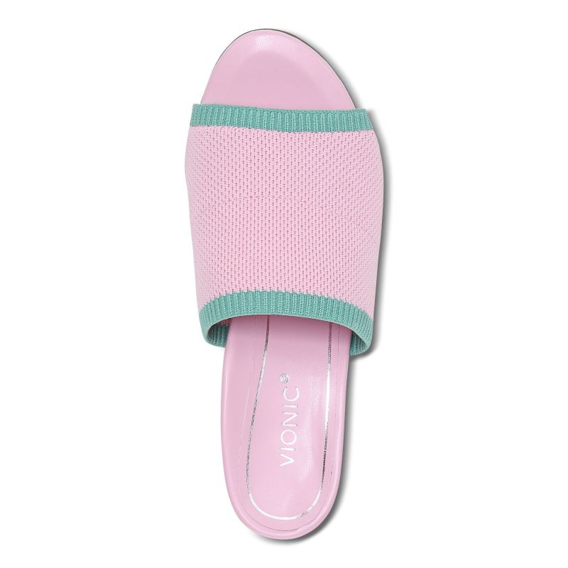 Vionic Fleur Klackar Sandal Rosa | 3MkFA0hN