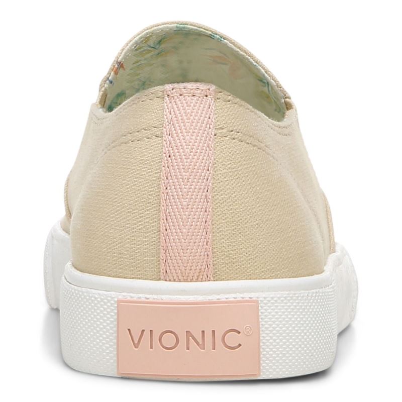 Vionic Groove Slip on Sneaker Beige | nGmgGzoy