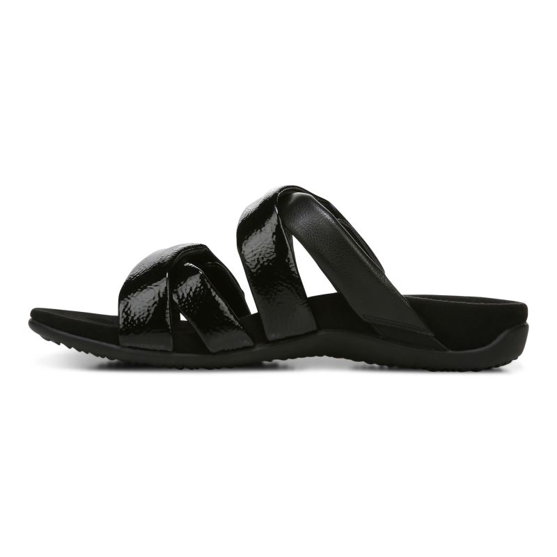 Vionic Hadlie Badtofflor Sandal Svarta | B2BtL2Hc