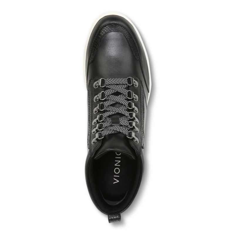 Vionic Jordy High Top Svarta | z1JsBNpz