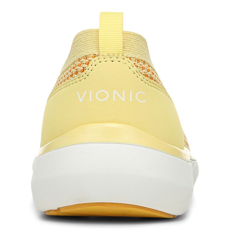 Vionic Kallie Slip on Sneaker Orange | E9Wd1FLl