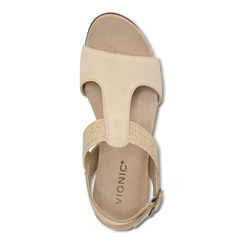 Vionic Kaytie Kilklack Sandal Beige | qMSoXmso