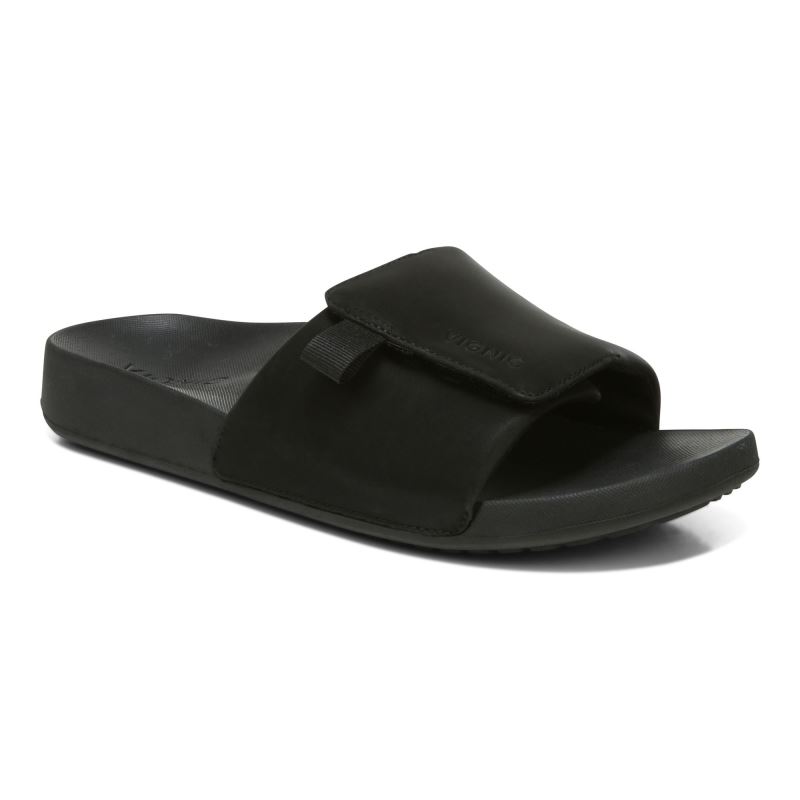 Vionic Keira Badtofflor Sandal Svarta | lHAGL84r