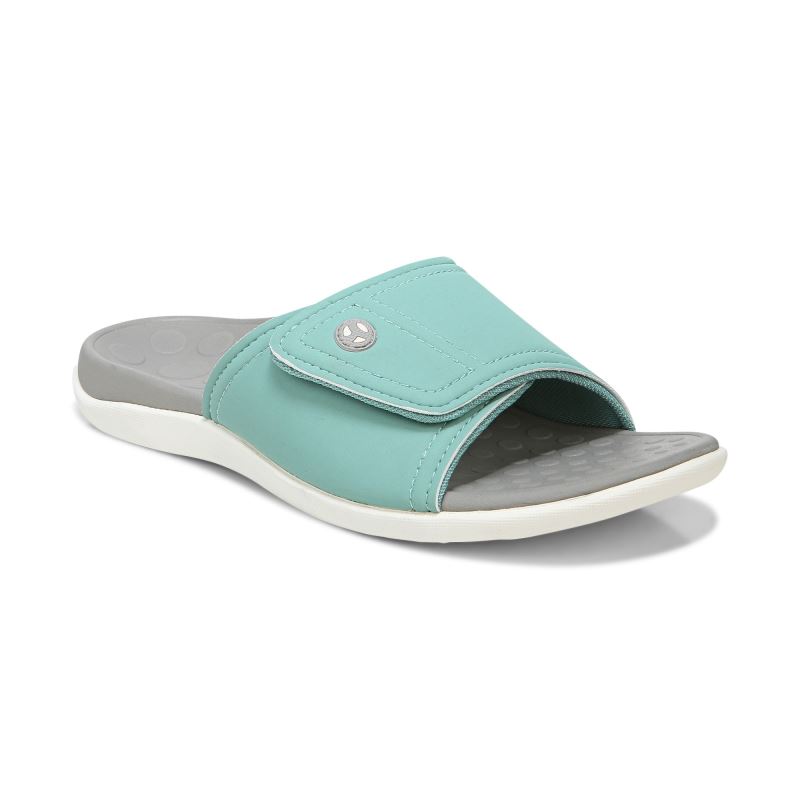 Vionic Kiwi Badtofflor Sandal Senapsgult | 2A75cUpr