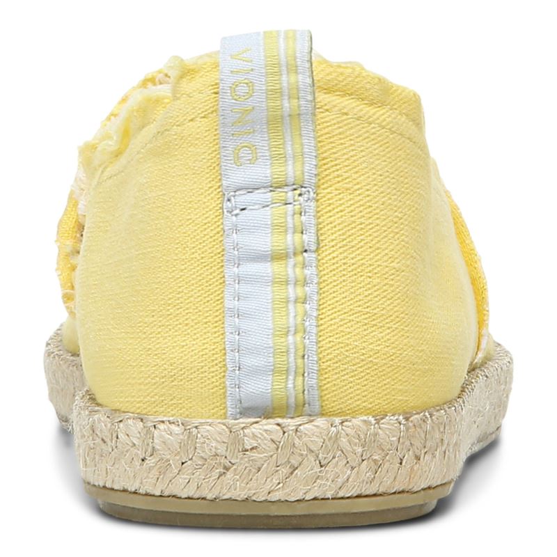 Vionic Laguna Espadrille Gula | 9LlyGGXb