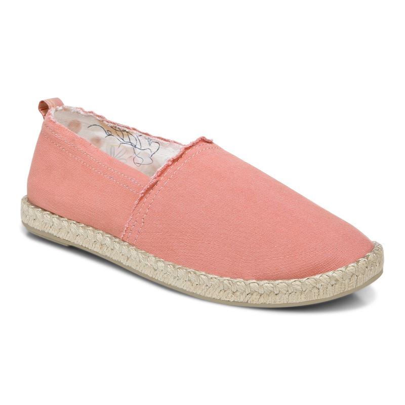 Vionic Laguna Espadrille Korall | B82OrfJb