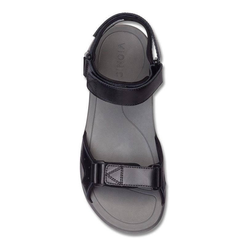 Vionic Leo Sandal Svarta | qR0Q8hqI