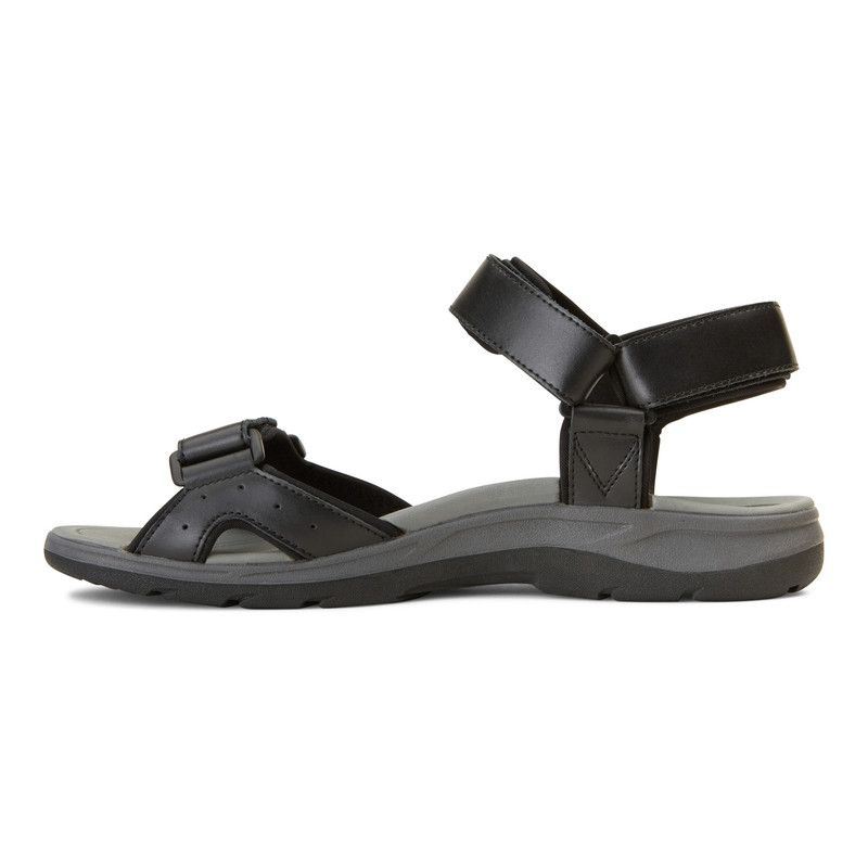 Vionic Leo Sandal Svarta | qR0Q8hqI