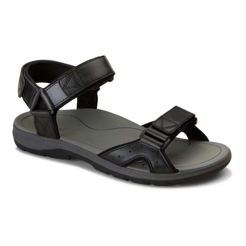 Vionic Leo Sandal Svarta | qR0Q8hqI