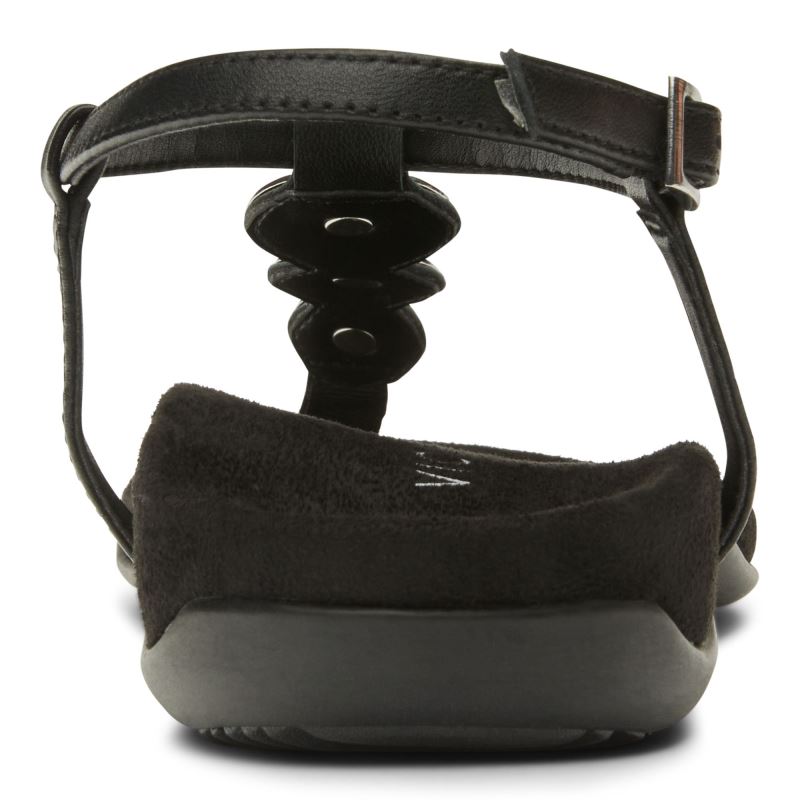 Vionic Lizbeth Backstrap Sandal Svarta | ishloPy3