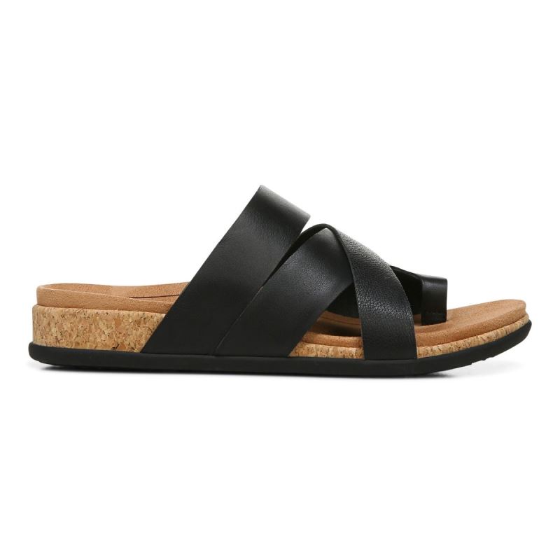 Vionic Luelle Sandal Svarta | O7t9V6k5