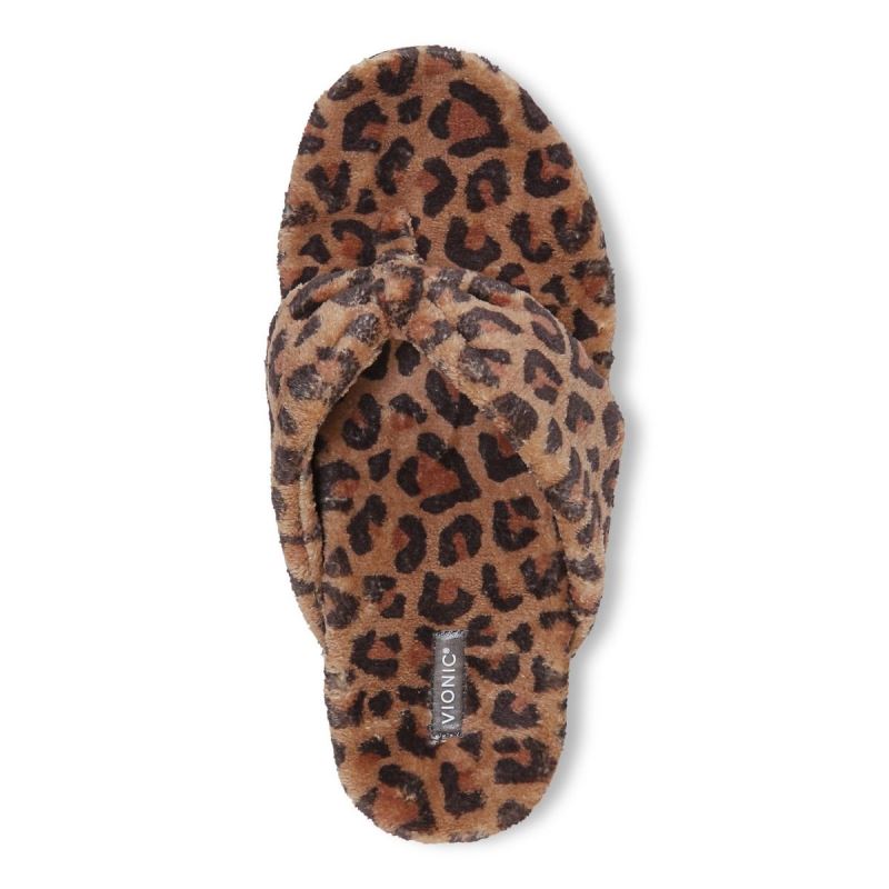 Vionic Lydia Tofflor Bruna Leopard | MS4mkvaY