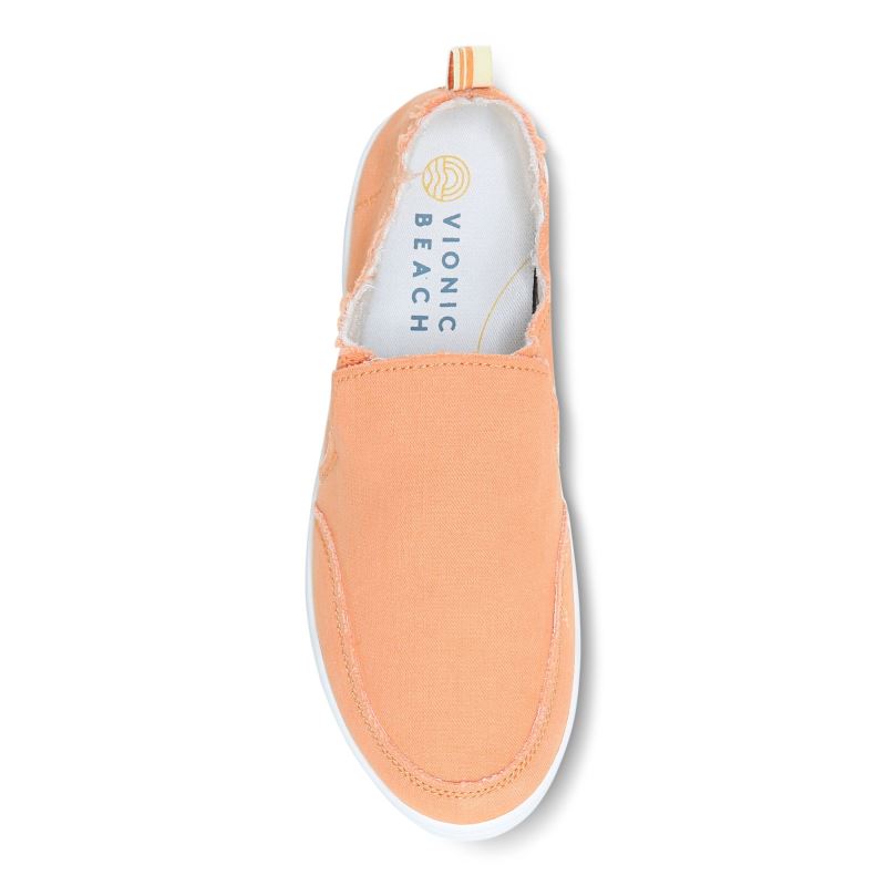 Vionic Malibu Slip On Orange | OlLWPsaT