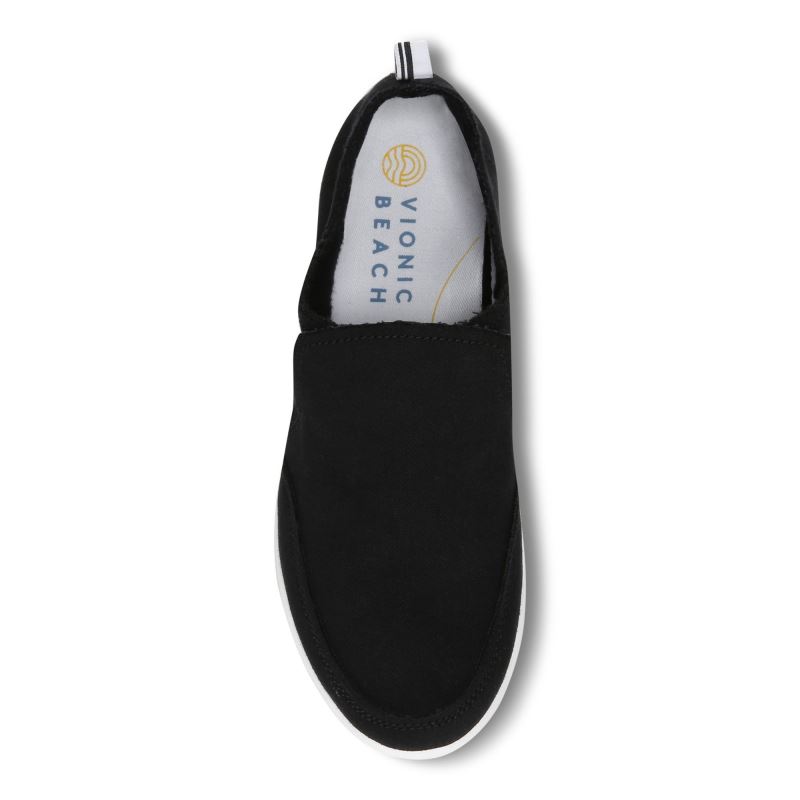 Vionic Malibu Slip On Svarta | nt4cFuBe