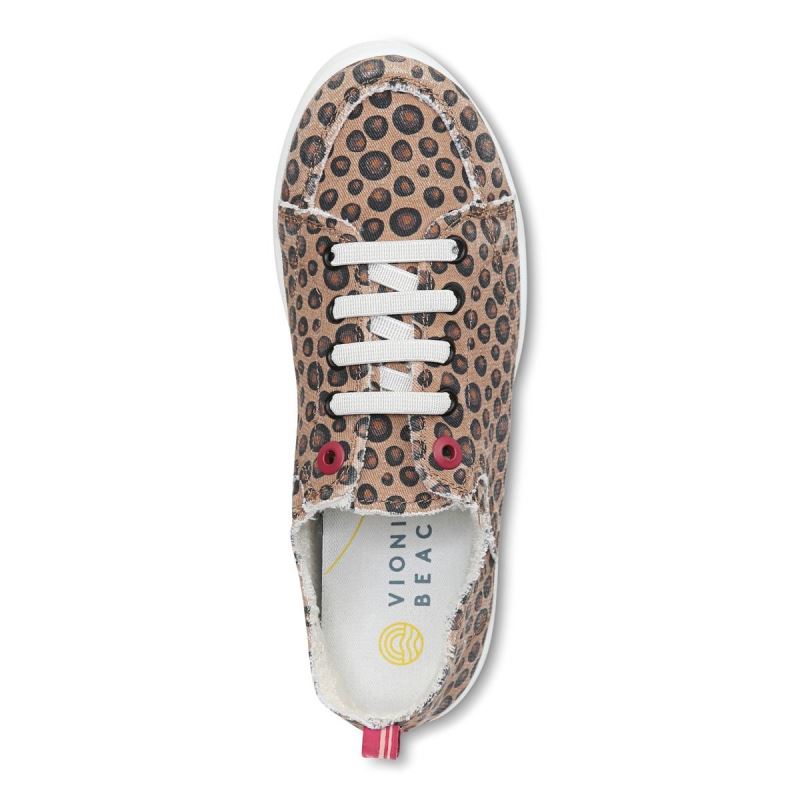 Vionic Pismo Vanliga Sneaker Bruna | KEdS0y41