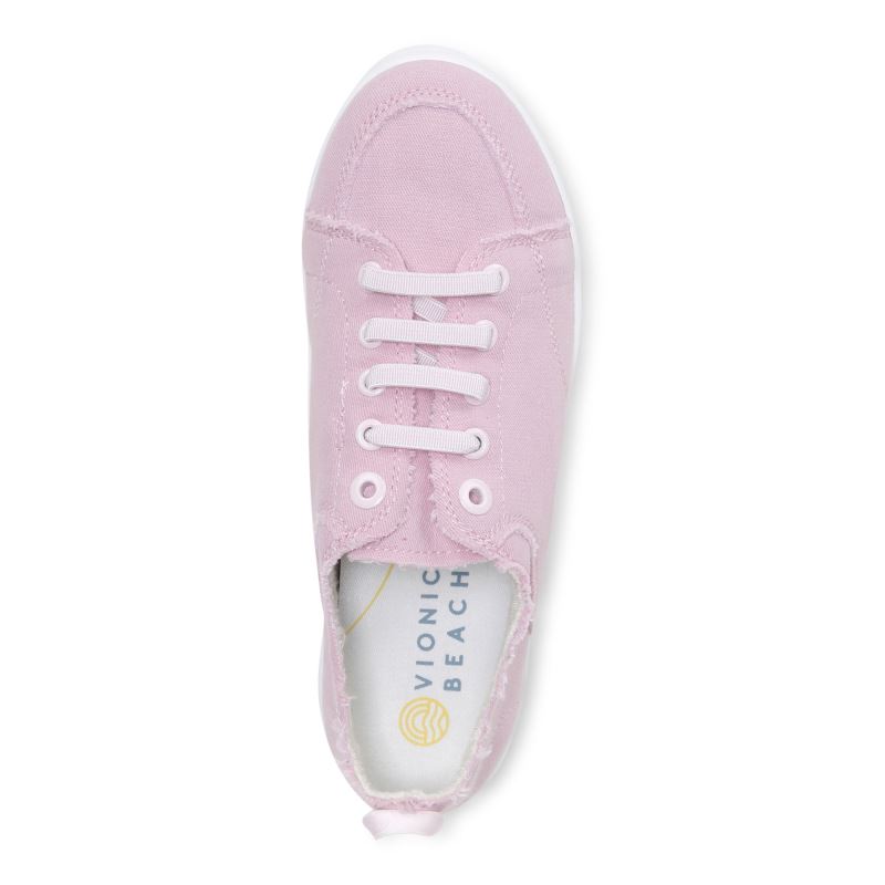 Vionic Pismo Vanliga Sneaker Rosa | oHHkvabF