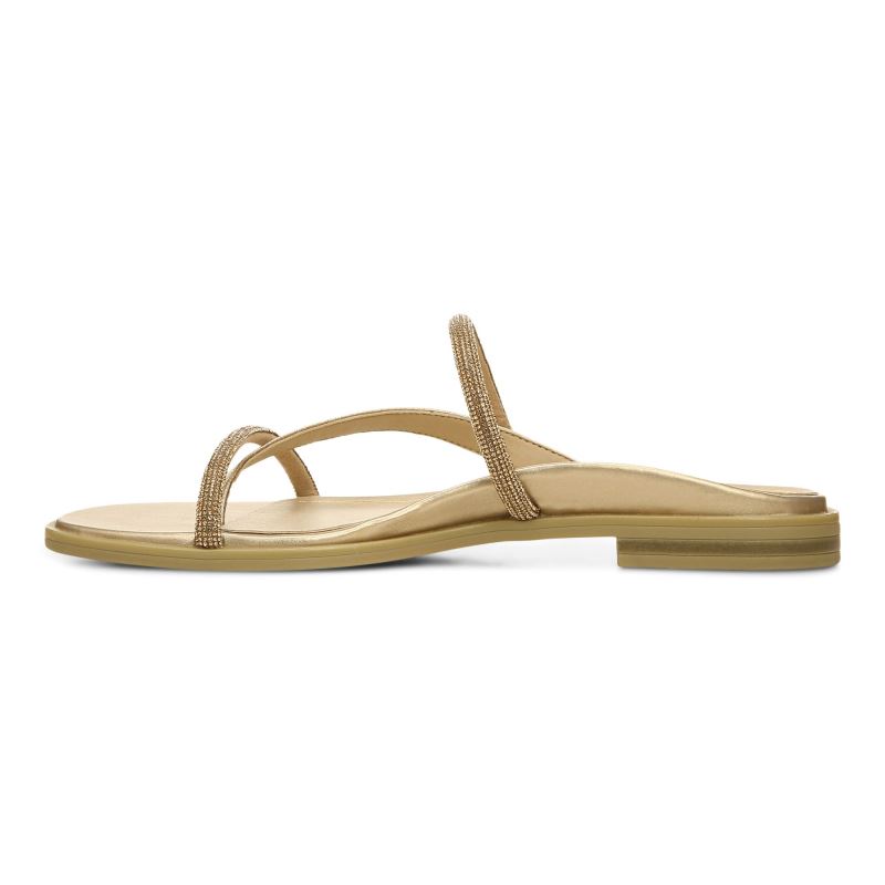 Vionic Prism Sandal Guld | zft6sfVr