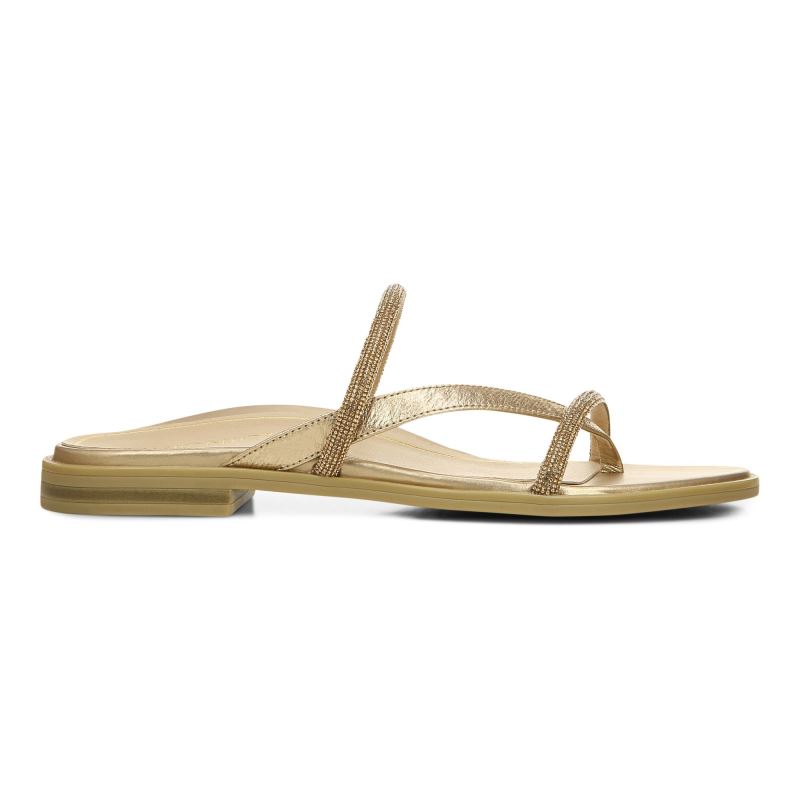 Vionic Prism Sandal Guld | zft6sfVr