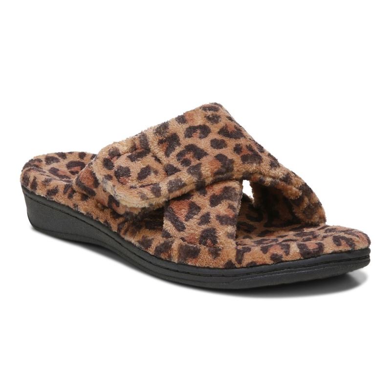 Vionic Relax Slippers Bruna Leopard | ao5g6wO7