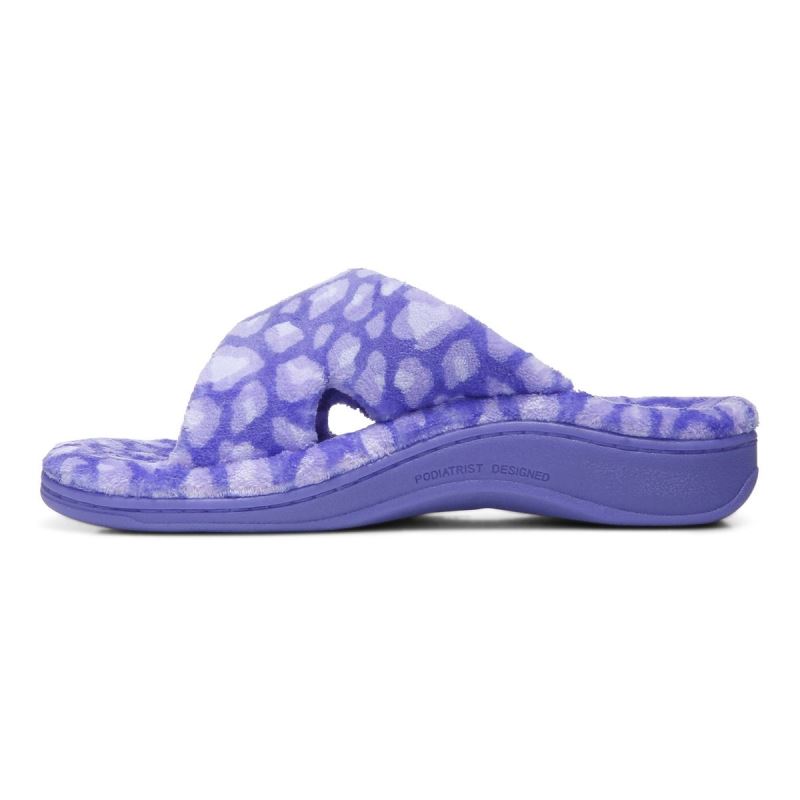 Vionic Relax Slippers Leopard | Eizq5FqE