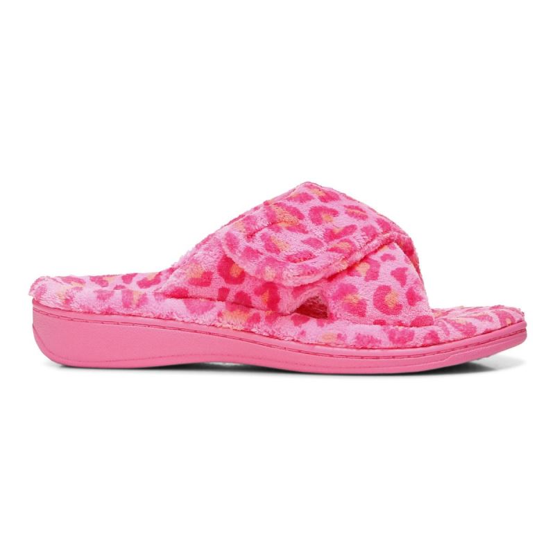 Vionic Relax Slippers Leopard | z8dm38TS