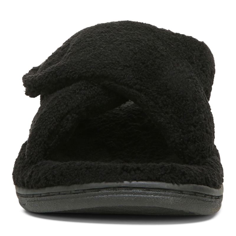 Vionic Relax Slippers Svarta | jsWLqDdw