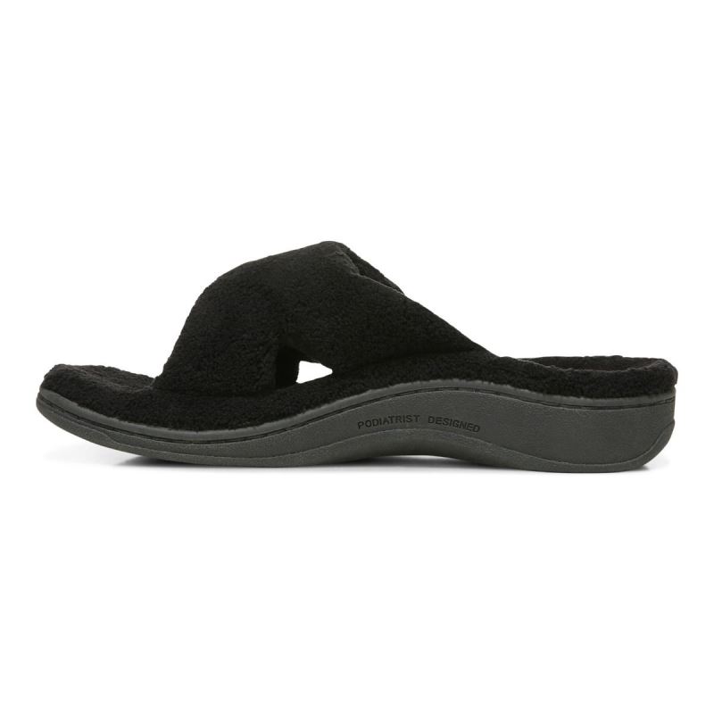 Vionic Relax Slippers Svarta | jsWLqDdw