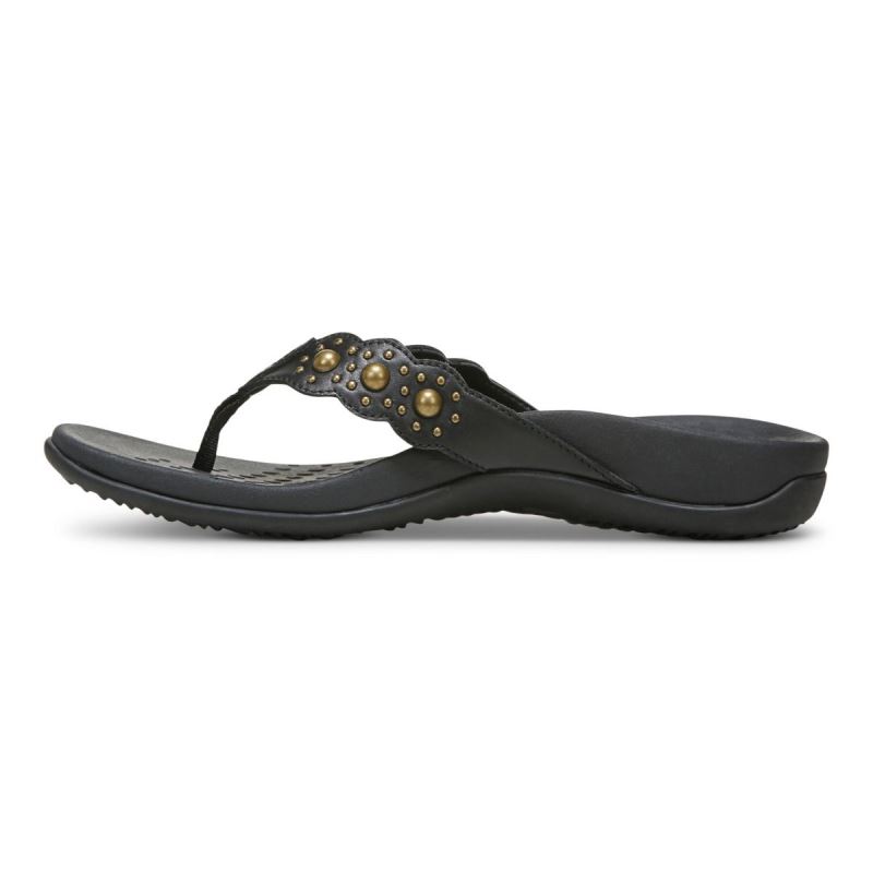 Vionic Starley Sandal Svarta | QzXRqtY5