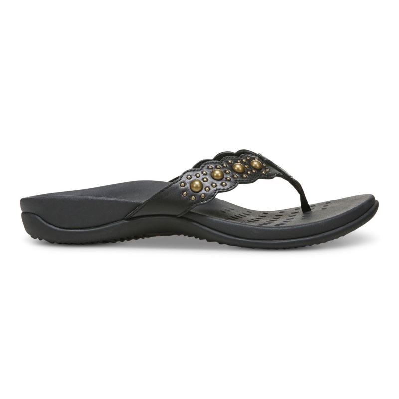 Vionic Starley Sandal Svarta | QzXRqtY5