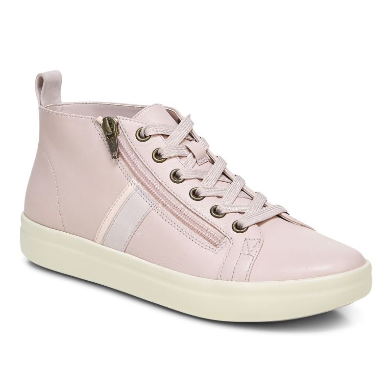 Vionic Stevie High Top Sneaker Rosa | GGFFLYIM