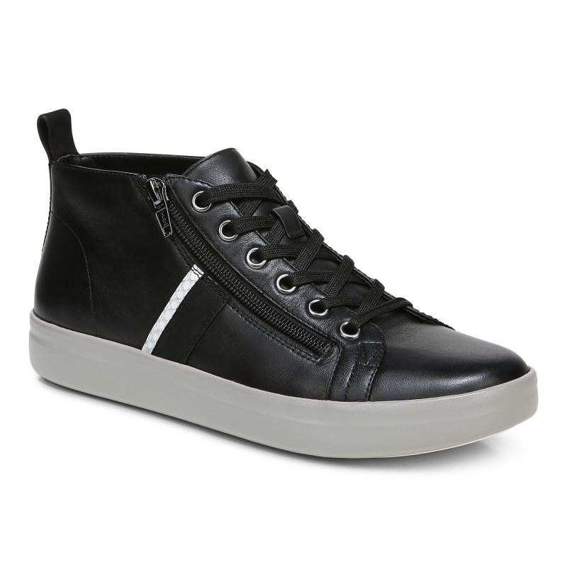 Vionic Stevie High Top Sneaker Svarta | S3Xa6ZkX