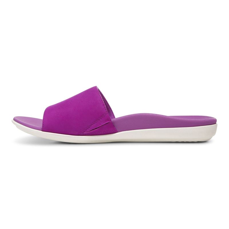 Vionic Val Badtofflor Sandal Lila | ZJAmdq6E