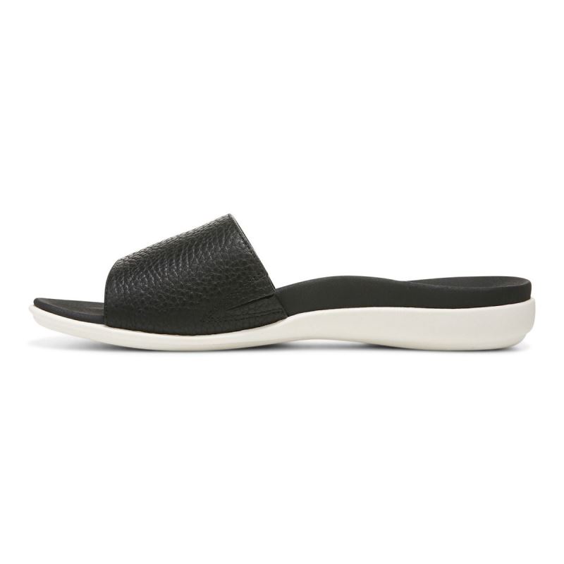 Vionic Val Badtofflor Sandal Svarta | fz3a4Jqc