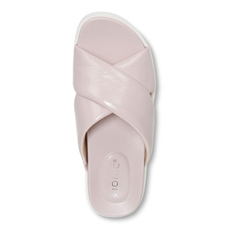 Vionic Vesta Flatform Lug Sandal Rosa | Za0XaxdS