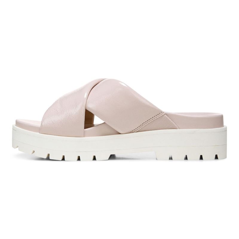 Vionic Vesta Flatform Lug Sandal Rosa | Za0XaxdS