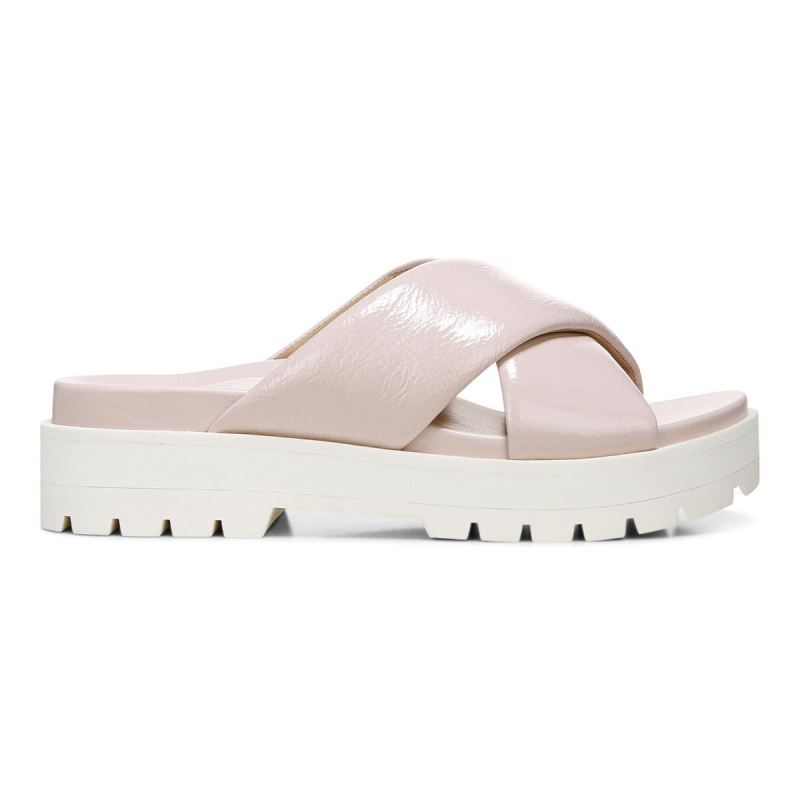 Vionic Vesta Flatform Lug Sandal Rosa | Za0XaxdS