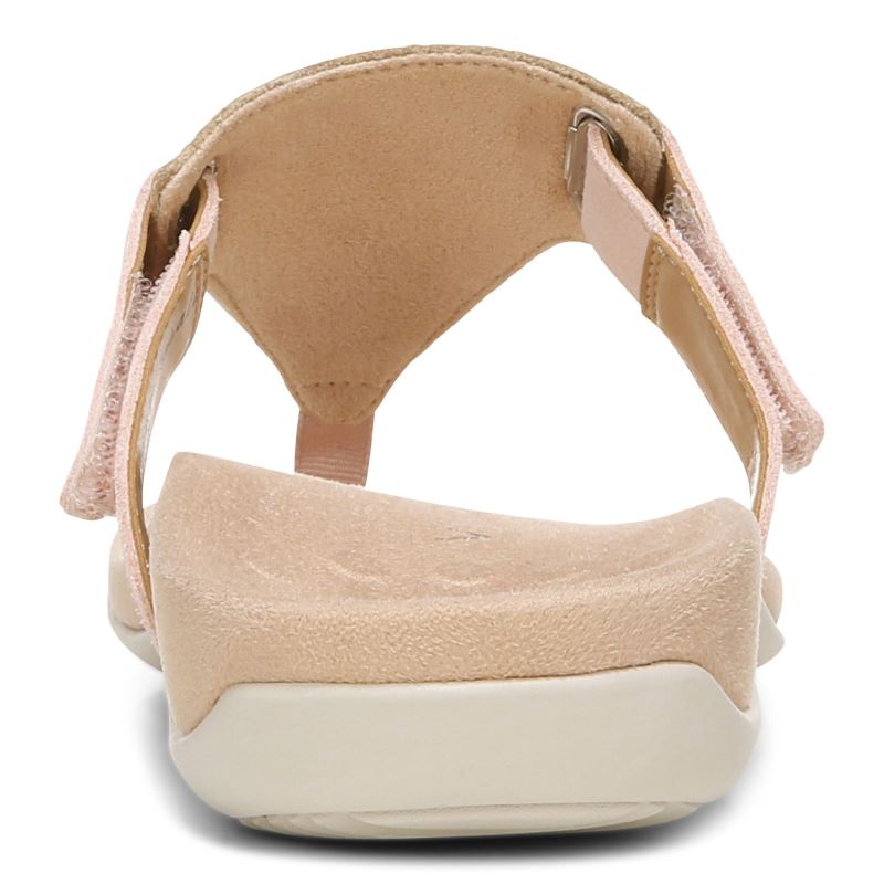 Vionic Wanda T-Rem Sandal Ljus | 0TsoTIc6