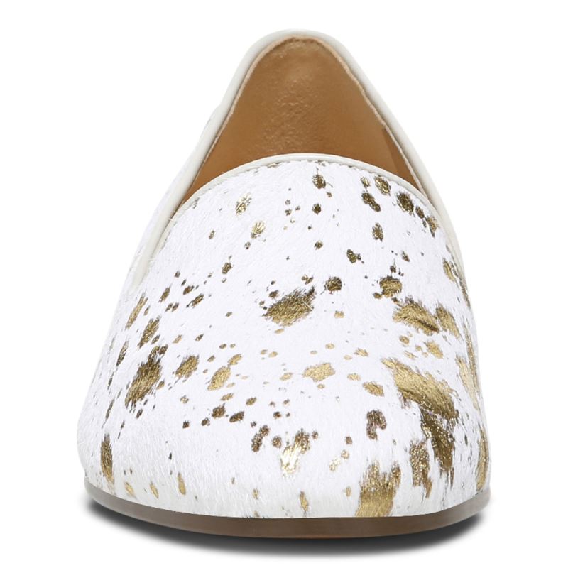 Vionic Willa Slip on Platta Guld | E4xfg9DR