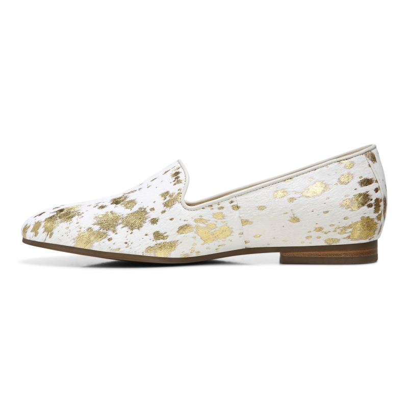 Vionic Willa Slip on Platta Guld | E4xfg9DR