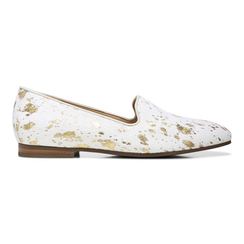 Vionic Willa Slip on Platta Guld | E4xfg9DR